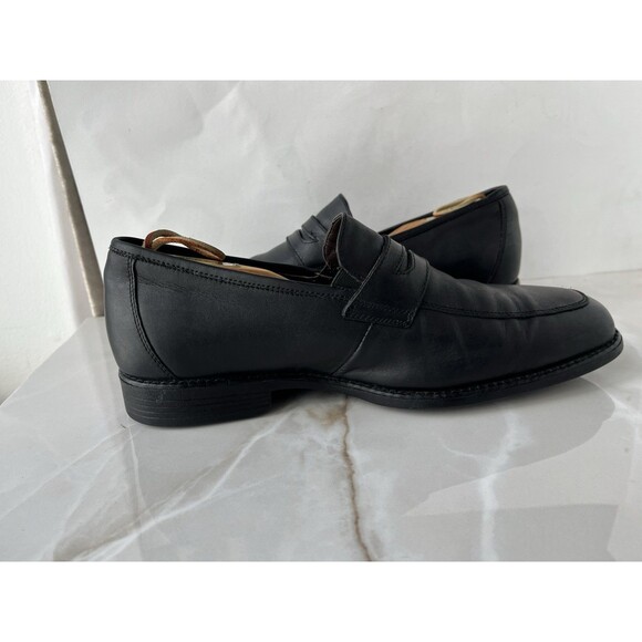 Johnston Murphy XC4 Slip On Dress Shoes Men 10.5 M Black Leather Loafers 15-2045 main image 9